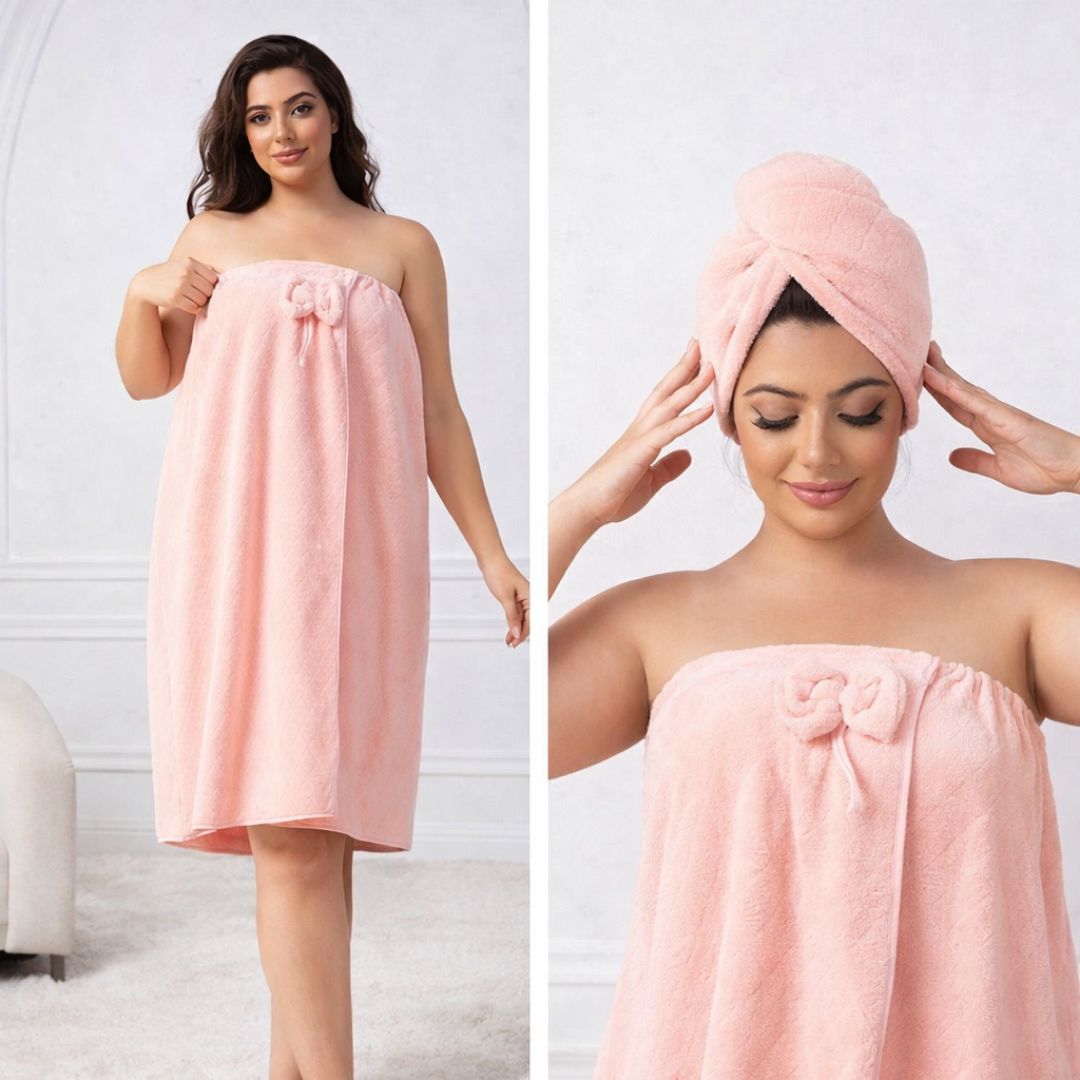 CozyWrap Spa Bath Towel Set