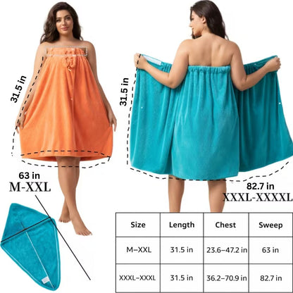 CozyWrap Spa Bath Towel Set